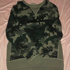 EUC Camo Champion Sweatshirt